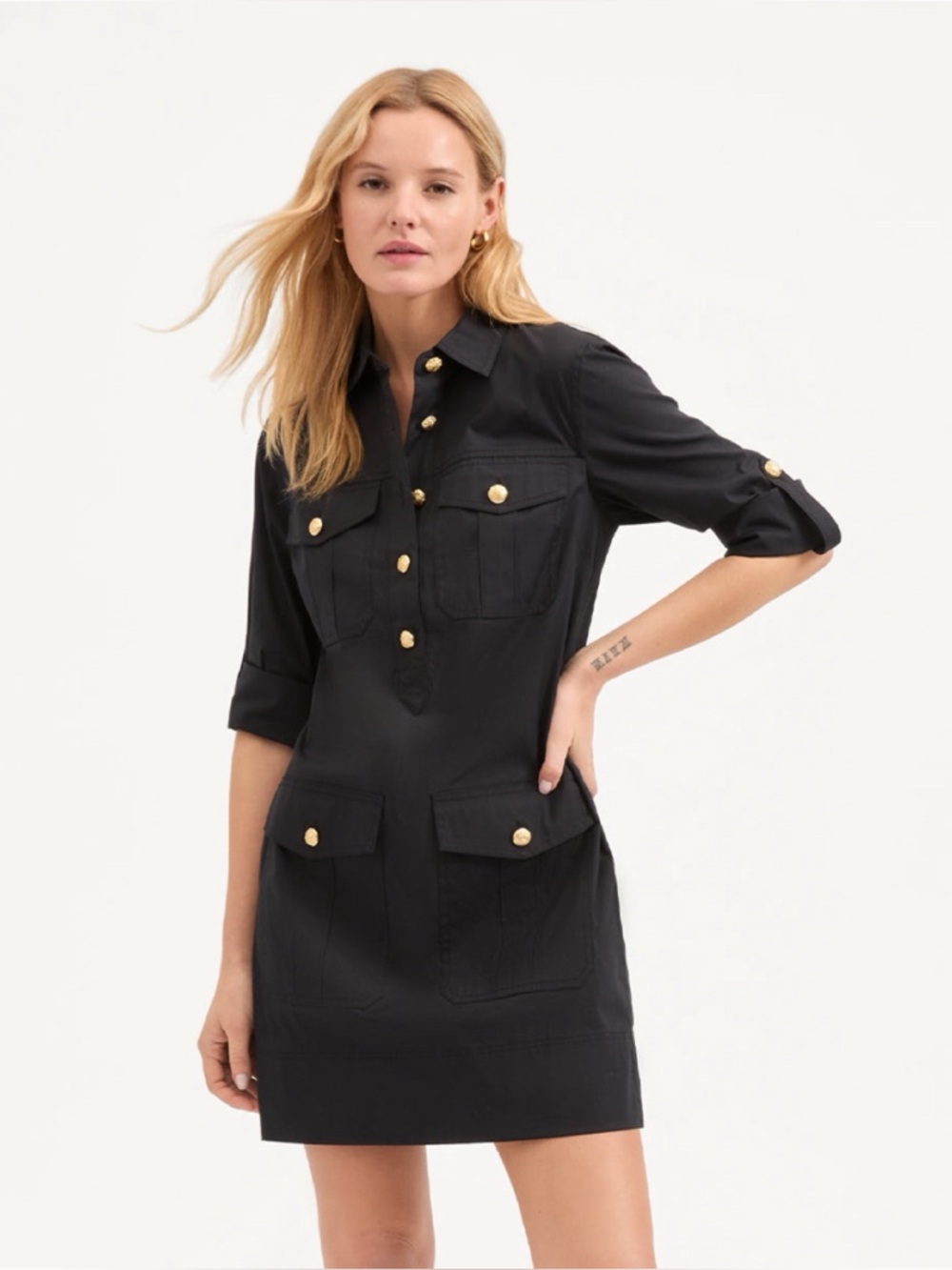 New w/ Tags Veronica Beard Utilitarian Shirtdress size 6